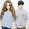 XiDonDon 30CM/45CM/60CM Doll Clothes 1/3 1/4 1/6 Doll Accessories BJD SD DIY Fashion Doll Short Sleeve Male T-Shirt Toy (1/4,Gray) view 3