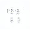 GPM for ARRMA 1/7 Infraction 6S BLX ARA109001 Aluminum Wheel HEX (+6MM)+Wheel Lock -6PC Set (Silver) view 1