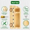 TOY Life Wooden Montessori Screwdriver Board Set for 3 4 5 Toddler & Kid, Preschool Learning Sensory Busy Bus Toys view 3