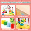 TOY Life Wooden Baby Activity Cube for Toddlers 1-3 Learning Toys for 1 Year Old with Busy Cube Bead Maze for Toddlers 1-3 Educational Toys for 1+ Year Old 9 10 Month Baby Toy Gifts view 3