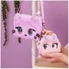 Purse Pets Micros, Fuzzy Bunny BB Mini Kids Purse with Eye Roll, Shoulder Bag Crossbody Purse Accessories, Girls Coin Purse & Tween Gifts view 4