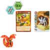 Bakugan Evolutions, Dragonoid (Red), Platinum Series True Metal Bakugan, 2 BakuCores and Character Card, Kids Toys for Boys, Ages 6 and Up view 2