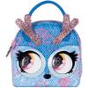 Purse Pets Micros, Denim Deerie Stylish Small Purse with Eye Roll Feature, Kids Toys for Girls Aged 5 and up view 1