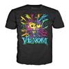 Black Light Venom (Eddie Brock) Funko Pop &Tee Size Large view 4