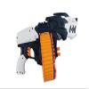 Sakar Wolf Blaster - Includes 40 Darts, 3 Target Cans for Blasting, Rotating Barrel That Shoots Up to 60 Feet,White,Va90708 view 2