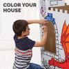 Bankers Box at Play Large Color in Castle Playhouse, Cardboard Playhouse and Life Size Craft Activity for Kids and Families view 3