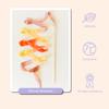 Sarah's Silks Boho Rainbow Streamer - 8' Long Ribbon Wand for Kids, Pretend Play, Dance, Baton Stick Twirling, and Gymnastics Party Favors | 100% Silk and Wood Montessori and Waldorf Toys (1) view 3