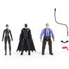 DC Comics Batman 3-Pack with Exclusive 4' Batman, Selina Kyle, The Penguin Action Figures, 3 Accessories view 1