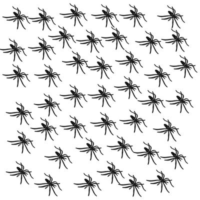 The Dreidel Company 144 Spider Rings, Cupcake Toppers, Costume Accessory, Halloween Party Favor 2" (144-Pack)