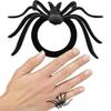 The Dreidel Company 144 Spider Rings, Cupcake Toppers, Costume Accessory, Halloween Party Favor 2" (144-Pack) view 3