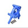 GPM for ARRMA 1/7 Infraction 6S BLX ARA109001 Aluminum Center Differential Cover - 5PC Set (Blue) view 1