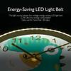 Geek Alerts Voice Activated LED Lighting Dinosaur Cartoon Wall Clock Cartoon Dino Metal Frame Silent Movement Wall Watch Nursery Children's Room Decor view 3