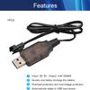 Jutagoss SM-2P Positive USB Charging Cable 4.8V 250mA USB Power Adapter Charger Cable with Connector Plug for RC Car view 3