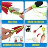 TOY Life Toy LED Light Up Rocket Launcher for Kids Indoor Outdoor Game Toys Foam Rockets Birthday Toys for Kids Toddler Boys Girls Age 3 4 5 6 + Years Old view 4