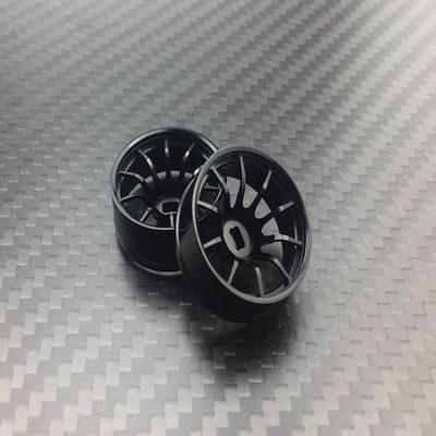 RC 1:28 Mini-Z AWD MA020 MA030 FWD DRZ BZ GLA GLD Mini-Q Aluminum Wheel jante ruedas 5Black Z-5B (4.5 Degree Narrow)