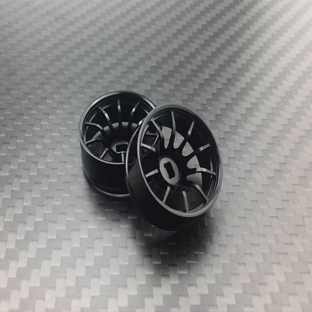 RC 1:28 Mini-Z AWD MA020 MA030 FWD DRZ BZ GLA GLD Mini-Q Aluminum Wheel jante ruedas 5Black Z-5B (4.5 Degree Narrow)