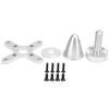 Aluminum Alloy RC Plane Airplane Shaft Motor Propeller Adapter Brushless Motor Spare Parts for C5055 600/400/700KV Model Aircraft Accessories view 2
