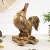 Sculptures Statues Household Statue Decoration Resin Piggy Bank Wish Good Luck Rooster Coin Box Piggy Bank Animal Birthday Gift view 1