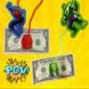 JA-RU Marvel Spiderman & Hulk Sticky Stretchy Fidget Toy (24 Units) Just Like Sticky Hands for Kids Bulk Treasure Box Toys for Classroom Prizes. Kids Goodie Bag Stuffers. AB-6809-24 view 3