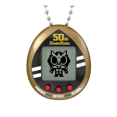 Tamagotchi Nano x Kamen Rider - 50th Anniversary Legacy Gold Version