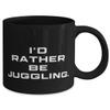 I'd Rather Be Juggling. Juggling 11oz 15oz Mug, Fun Juggling Gifts, Cup For Friends view 2
