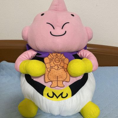 Banpresto Dragon Ball Z Mecha Custom Maji Buu Stuffed Soft Plush 33cm Japanese
