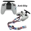 RAWECUD FPV Controller Lanyard Neck Strap and Remote Controller Silicone Cover for DJI FPV Combo Avata Remote Controller Accessories (Grey Cover + Lanyard) view 3