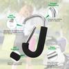 Yinpecly 3Pcs Stroller Hooks by Baby,5.51 inch Length Large Stroller Hooks for Mommy,Convenient Organizer Hook Bag Clips Pram Pushchair Grocery or Diaper Bags Holder, Silver view 4