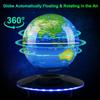 Magnetic Levitating Globe, 6 Inch LED Levitation Floating World Map Globe, Auto Rotation Suspended in Mid-air with Touch Control for Home Office Desk Decoration view 2