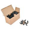 JGCWorker 200pcs 2nd Generation High-End of Half-Lenth Soft Dart, Soft Short Dart for Adventure Force Nexus Pro and Worker Swift (Black and Orange) view 2