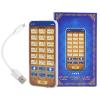 Kids Phone Toy, Arabic 18 Chapter Quran Islamic Phone Toys Children Educational Learning Mobile Toys for Toddlers Boys Girls(Blue) view 1
