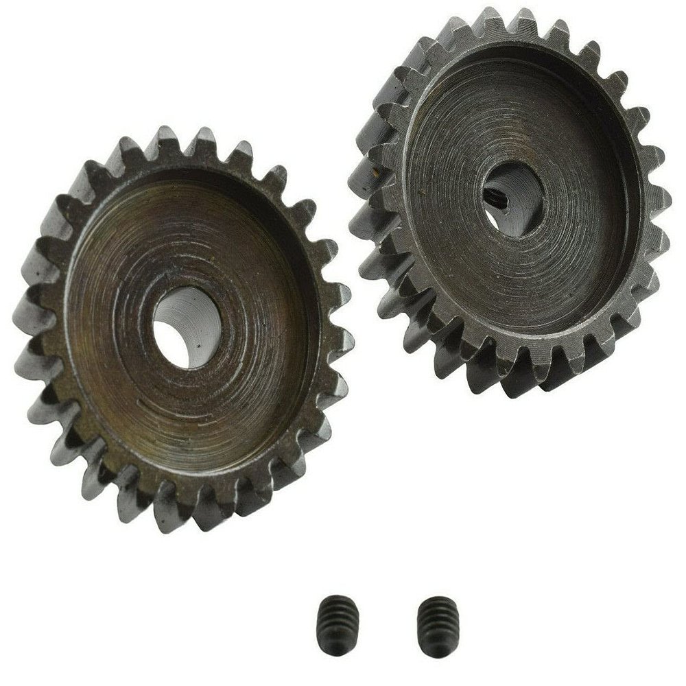 Apex RC Products 20-25T Mod 1.5 M1.5 8mm Bore 1/5 Scale Pinion Gear Set (24 & 25)