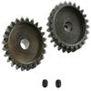 Apex RC Products 20-25T Mod 1.5 M1.5 8mm Bore 1/5 Scale Pinion Gear Set (24 & 25) view 1