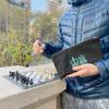 Madeful Travel Chess Set - 10x10 Inch Mini Chess Set with Staunton Pieces and Canvas Travel Bag - Strategy Board Game - Magnetic Chess Set for Adults - Travel Games view 2