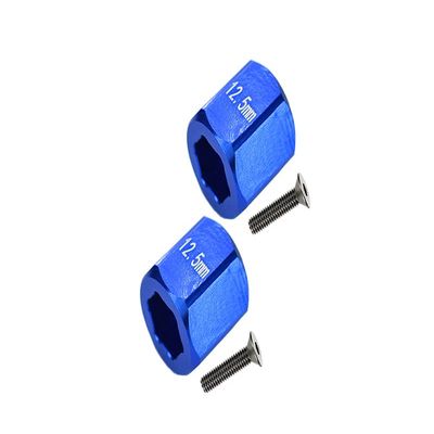 4Pc Set Upgrades Aluminum Rear Hex Adapters with 1/18 Yeti Jr Score Trophy Truck Ax90052 Rc Cars by GPM