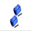 4Pc Set Upgrades Aluminum Rear Hex Adapters with 1/18 Yeti Jr Score Trophy Truck Ax90052 Rc Cars by GPM view 1