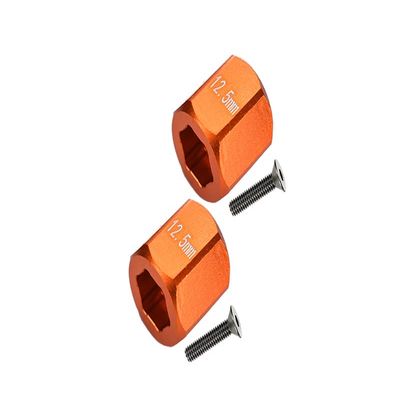 4Pc Rc Cars Set Upgrades Aluminum Rear Hex Adapters with 1/18 Yeti Jr Score Trophy Truck Ax90052 by GPM