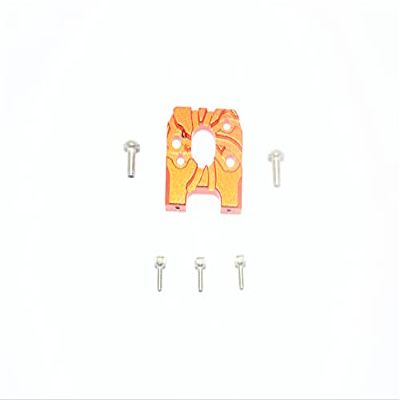 GPM for X Rider 1/8 Flamingo Aluminum Motor Mount with Heat Sink FINS -9PC Set (Orange)
