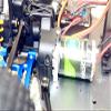 GPM for X Rider 1/8 Flamingo Aluminum Motor Mount with Heat Sink FINS -9PC Set (Green) view 3