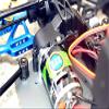 GPM for X Rider 1/8 Flamingo Aluminum Motor Mount with Heat Sink FINS -9PC Set (Green) view 4
