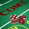 Cyber-Deals Craps & Texas Hold'em Poker Essentials Set: 2-Sided 6ft x 3ft Felt Layout, Las Vegas Casino Table-Played Dice & Cards, Plus Storage Pouch (Bally's (Purple Frosted)) view 2