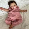 Pinky Reborn 50CM Reborn Baby Dolls,20 Inch Realistic Newborn Baby Dolls with Lifelike Soft Body Silicone Limbs Birthday Gift Set for Girl Ages 3+ view 4