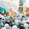 Heopeis Soft Plastic Ball Pit Balls for Ball Pit, 100pcs Plastic Toy Balls for Kids,Crush Proof Balls for Baby Toddler 1 2 3 4 5 Years Old Ball Pool Play Tent, Baby Pool Water Toys, Party Decoration view 2