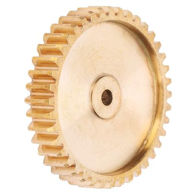 40 Tooth Spur Gear, Brass Spur Gear Practical RC Gears Spur Gear Vehicle for Industrial Robot Parts