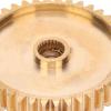 40 Tooth Spur Gear, Brass Spur Gear Practical RC Gears Spur Gear Vehicle for Industrial Robot Parts view 3