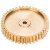 40 Tooth Spur Gear, Brass Spur Gear Practical RC Gears Spur Gear Vehicle for Industrial Robot Parts view 4