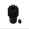GPM For Losi 1:10 Lasernut U4 Tenacity LOS03028 / Tenacity DB Pro LOS03027V2 Upgrade Parts Harden Steel 45# 12T Pinion Gear - 2Pc Set Black view 1