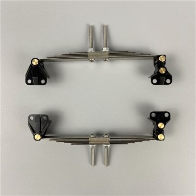 DAPENGNIAO RC CAR Toys Front Suspension for 1/14 Scale Tractor Truck Tamiya JDM LESU Model DIY Part Accessories (Color : Light Grey)