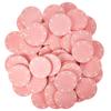 100-pack Suited Poker Chips - 11.5 Gram Casino Grade Quality Chip Set - Non-denominated Blank Poker Chips - Perfect for Poker, Texas Hold Em, Blackjack, Casino Games, Card Players and Tokens (Pink) view 2
