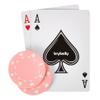 100-pack Suited Poker Chips - 11.5 Gram Casino Grade Quality Chip Set - Non-denominated Blank Poker Chips - Perfect for Poker, Texas Hold Em, Blackjack, Casino Games, Card Players and Tokens (Pink) view 3